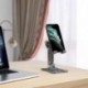 Zöld - Ergonómikus kialakítás Rotációs por kohászat Csúszásgátló fém teleszkópos állvány 4,7-13 hüvelykes iPad