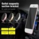 Fekete - Levegő kimeneti mágneses univerzális konzol Snap-On autós telefontartó Autó szellőző navigációs Snap-On