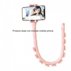 rózsaszín - Lusta konzol mobiltelefon stentek új aranyos Caterpillar féreg konzol tapadókorong tartó fali asztali oszlop