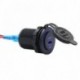 C típusú USB töltőaljzat USB PD interfész kimenet 45W DC12 / 24V töltőaljzat autó kosár csónak motorkerékpárhoz