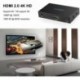 Plug and Play alacsony energiafogyasztás 3 csatornás 4K HDMI-kompatibilis kapcsoló 3 az 1-ben háromportos 1,4 V-os