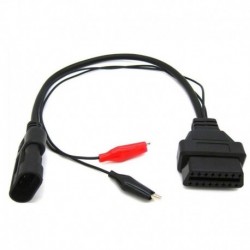 3 tűs 16 tűs OBD2 adapter csatlakozó diagnosztikai kábel az Alfa Lancia számára