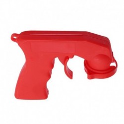 fekete - Permetező adapter festékápoló aeroszolos spray pisztolyos fogantyúval, teljes fogantyúval, reteszelő gallérral,
