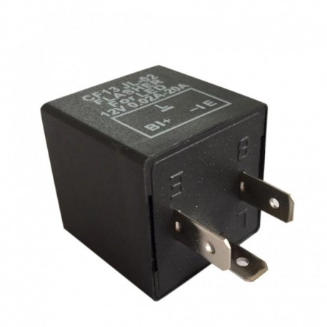 12V 3-tűs 0,02A-20A elektronikus LED állítható villogó relé az irányjelző villogásához