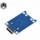 5PCS type-c USB 5V 1A 18650 TP4056 lítium akkumulátortöltő modul töltőtábla kettős védelemmel 1A Li-ion jó