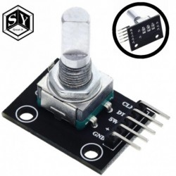 1db Grear IT 360 fokos forgókódoló modul Arduino téglaérzékelő kapcsoló fejlesztő táblához KY-040 ky 040 csapokkal