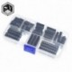 GREAT IT 66PCS / Lot DIP IC aljzatok adapter forrasztó típusú foglalatkészlet 6,8,14,16,18,20,24,28 pólusú Új