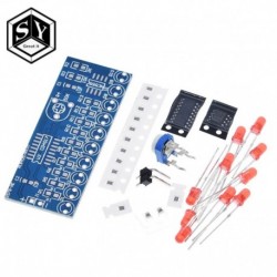 ne555 diy - 1PCS Great IT NE555   CD4017 Futó LED Flow LED Fény Elektronikus gyártási csomag barkácskészlet