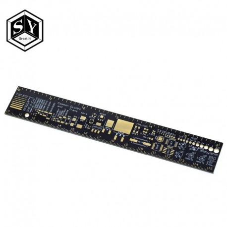 NAGY IT PCB vonalzó elektronikai mérnököknek Geeks készítőknek Arduino rajongóknak PCB referencia vonalzó PCB