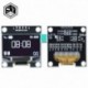 fehér - 1,3 hüvelykes OLED II soros fehér OLED kijelző modul 128X64 I2C SSD1306 12864 LCD képernyő VDD GND SCK SDA Arduino