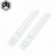 10xKözös katód - 10db téglalap alakú LED-ek 255 diódás RGB LED diffúz katód / anód négyzet 2 * 5 * 5mm piros zöld