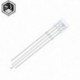 10xKözös katód - 10db téglalap alakú LED-ek 255 diódás RGB LED diffúz katód / anód négyzet 2 * 5 * 5mm piros zöld
