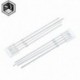 10xKözös katód - 10db téglalap alakú LED-ek 255 diódás RGB LED diffúz katód / anód négyzet 2 * 5 * 5mm piros zöld