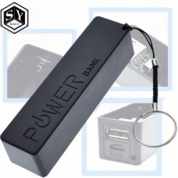 Fekete - 1db nagyszerű IT USB Power Bank tokkészlet 18650 akkumulátortöltő barkácsdoboz héjkészlet fekete Arduino