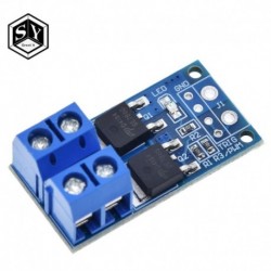 1PCS 15A 400W MOS FET kiváltó kapcsoló meghajtó modul PWM szabályozó vezérlőpult