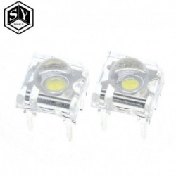 Piros - 10db 5mm F5 Piranha LED fehér piros zöld zöld sárga 5mm LED dióda fénykibocsátó diódák 4 érintkezős Piranha