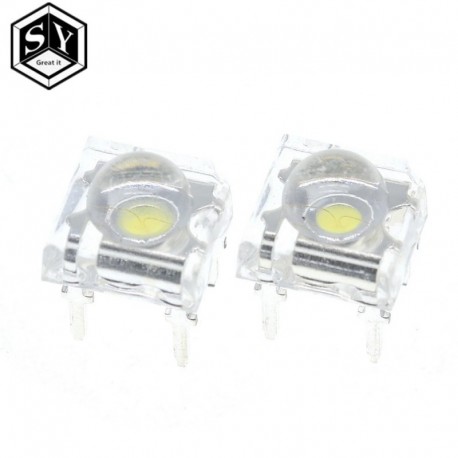 Piros - 10db 5mm F5 Piranha LED fehér piros zöld zöld sárga 5mm LED dióda fénykibocsátó diódák 4 érintkezős Piranha