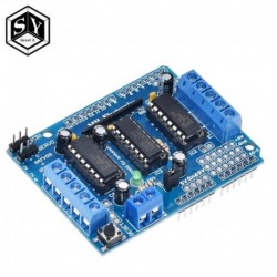 1db Nagyszerű IT L293D motorvezérlő pajzs motor meghajtó bővítőkártya Arduino motorvédőhöz