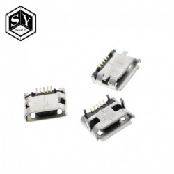 10db NAGY IT Micro USB 5P, 5 tűs Micro USB aljzat, 5 tűs Micro USB csatlakozó farok Töltő aljzat mini USB
