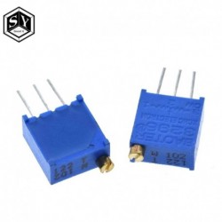 Ellenállás: 5K Ohm - 10db 3296W 3296 50 100 200 500 ohm 1K 2K 5K 10K 20K 50K 100K 200K 500K 1M ohm 103 100R 200R 500R Trimpot