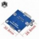 1db Nagyszerű IT MAX3232 RS232 - TTL soros port átalakító modul DB9 csatlakozó MAX232