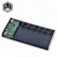 Hordozható 5V 6x18650 Power Bank akkumulátor doboz tok tok DIY-Type C típusú mikro USB gyors töltés mobiltelefon töltő