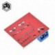 1db 2.5A kettős híd, szálcsiszolt egyenáramú motor hajtásvezérlő panel modul Arduino intelligens autórobothoz Alacsony