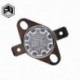 110 fok - NAGY ITT KSD301 250V 10A normálisan zárt NC termosztát hőmérséklet-szabályozó kapcsoló DegC 40C-135C Arduino