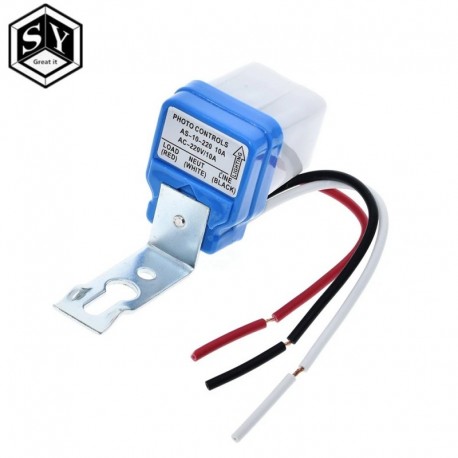 220V 10A - NAGY IT Automatikus automatikus be- és kikapcsolás Fotocella utcai fénykapcsoló DC AC 220V 50-60Hz 10A Photo
