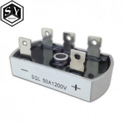 50A 1200V alumínium fém tok 3 fázisú diódahíd egyenirányító 50Amp SQL50A modul