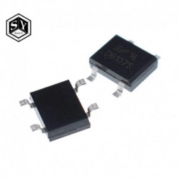 10PCS SMD DB107 DB107S 1A 1000V egyfázisú diódás egyenirányító híd