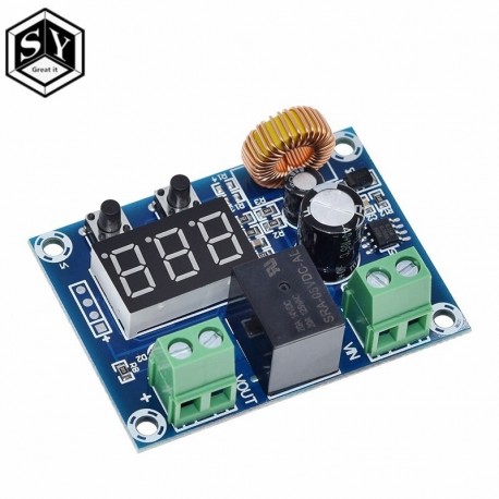 XH-M609 DC 12V-36V DC töltőmodul feszültség túltöltés Akkumulátor védelem Pontos feszültségvédelem modul kártya