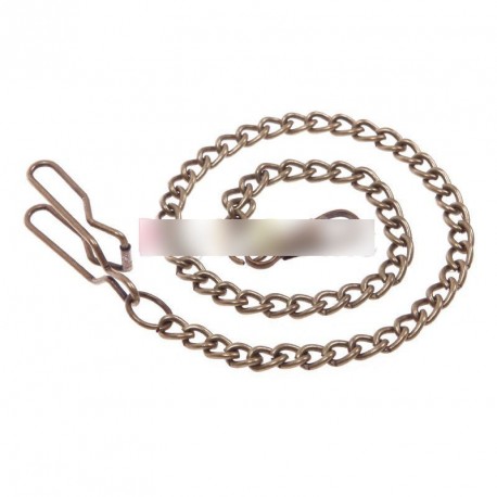 2db bronz ötvözet Antik Retro Quartz zsebóra lánc