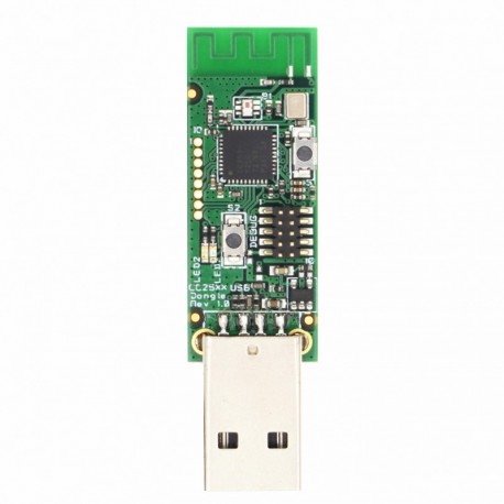 Vezeték nélküli Zigbee CC2531 Sniffer csupasz fedélzeti csomagprotokoll-elemző modul USB-interfész hardverkulcs-rögzítő