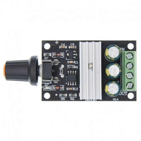 1db DC 6V 12V 24V 28VDC 3A 80W PWM motor fordulatszám-szabályozó szabályozó állítható változó fordulatszám