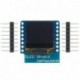 0,66 hüvelykes OLED LED LCD diszkont árnyék kompatibilis a WEMOS D1 MINI ESP32 64X48 készülékkel 0,66 hüvelykes kijelző