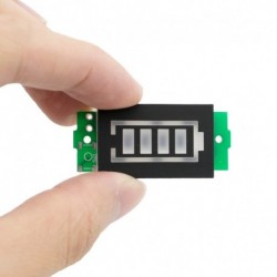 3S egyetlen 12,6 V-os lítium akkumulátor kapacitásjelző modul 4,2 V-os kék kijelzős elektromos jármű akkumulátor