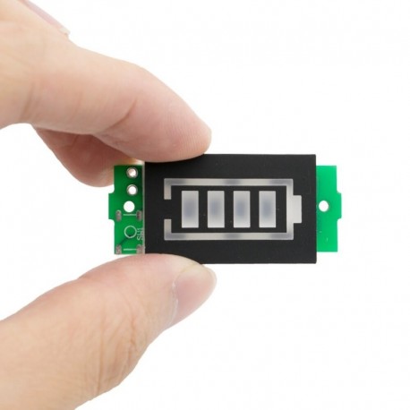 3S egyetlen 12,6 V-os lítium akkumulátor kapacitásjelző modul 4,2 V-os kék kijelzős elektromos jármű akkumulátor