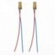 10PCS 5V 650nm 5mW állítható lézerpontos dióda modul vörös látású rézfejű mini lézeres mutató