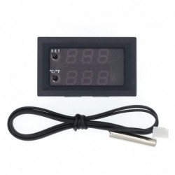 W2809 - W1209WK W2809 DC 12V LED digitális termosztát hőmérséklet-szabályozó hőmérő hővezérlő kapcsoló modul   NTC