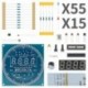 Forgó LED - DS1302 Forgó LED kijelző riasztó elektronikus óra modul DIY KIT LED hőmérséklet kijelző az arduino