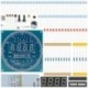 Forgó LED - DS1302 Forgó LED kijelző riasztó elektronikus óra modul DIY KIT LED hőmérséklet kijelző az arduino