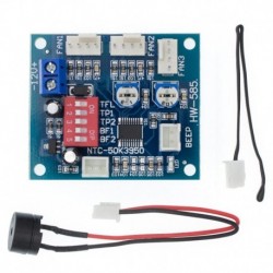 5A 12V - DC 12V 5A PWM PC CPU ventilátor hőmérséklet-szabályozás sebességszabályozó tábla fordulatszám-szabályozó