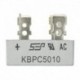 KBPC5010 dióda híd egyenirányító dióda 50A 1000V KBPC 5010 teljesítmény egyenirányító dióda elektronikai