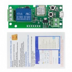 Önzáró intelligencia WiFi relé modul DC5V vezeték nélküli WIFI modul A dolgok intelligens otthoni távirányító