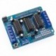 L293D modul - 20dbL293D motorvezérlő árnyékolás motor meghajtó bővítőkártya Arduino motorvédőhöz