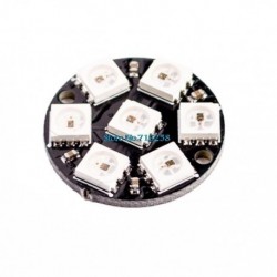 7 bites 7 bites LED WS2812 5050 RGB LED gyűrűs lámpafény integrált illesztőprogramokkal az arduino számára