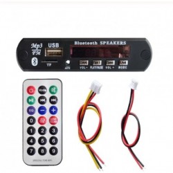 1Set Standard vezeték nélküli Bluetooth 12V MP3 WMA dekóderes tábla audiomodul TF USB rádió autóhoz