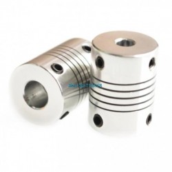 5-8-25mm - 3D-nyomtató léptetőmotor rugalmas tengelykapcsoló-tengely-tengelykapcsoló 5mm * 8mm ** 25 mm 5mm * 5mm ** 25 mm