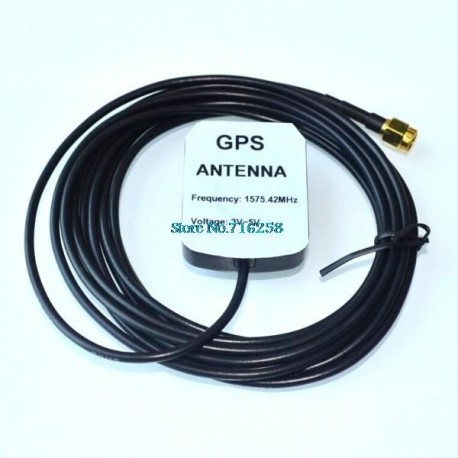 Autós GPS-antenna GPS-vevő Autós DVD-navigáció Éjjellátó kamera Autós DVR GPS aktív távoli antenna antennacsatlakozó
